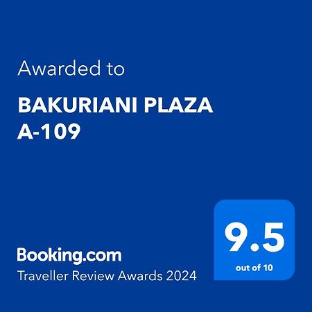 Bakuriani Plaza A-109 Apartman Kültér fotó